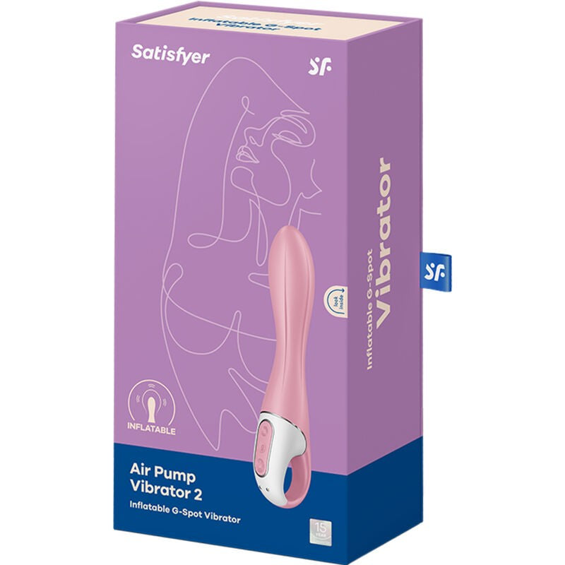 Air Pump 2 Vibrador hinchable - Satisfyer - Plugs anales (6)
