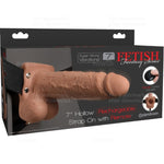Arnés Ajustable Hueco y Vibrador 17.8 cm - Pipedream - Arneses con pene o dildo Strap-On (6)