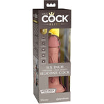 King Cock Elite 6 Vibrador 15 cm - KingCock - Vibradores (6)