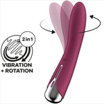 Vibrador Rotador Spinning Vibe 1 Rojo 5