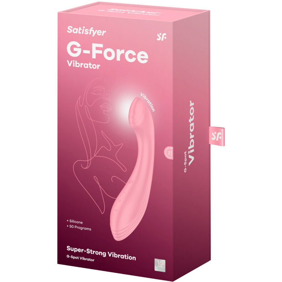 Vibrador Punto G G-force Rosa - Satisfyer - Vibradores (6)