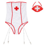 Disfraz Enfermera Sexy con Teddy S/M - Subblime - Lencería erotica (6)