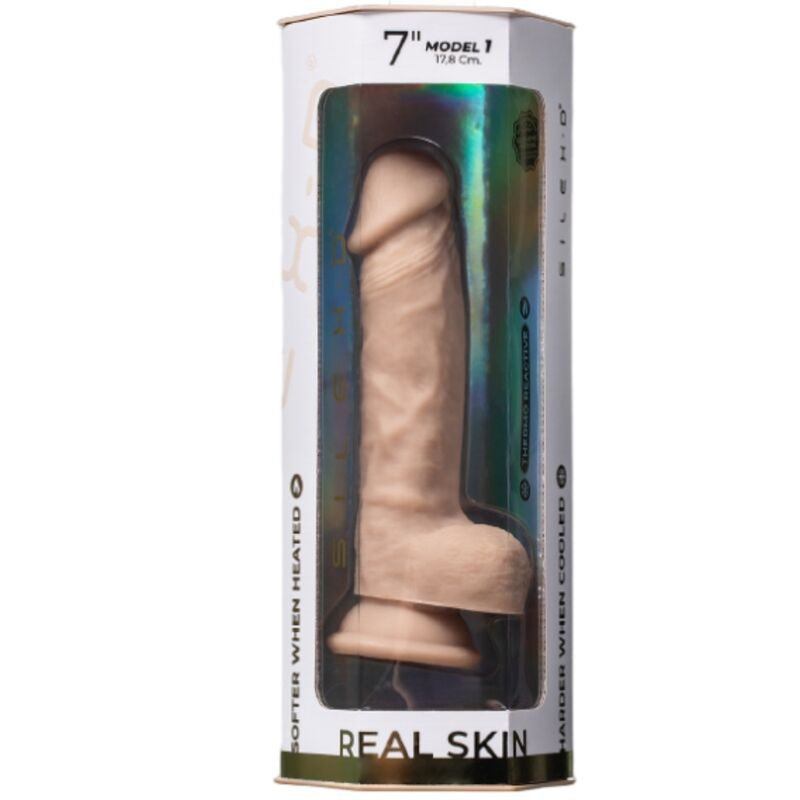 Dildo Real Skin 17 cm - Silexd - Dildos o Consoladores (6)