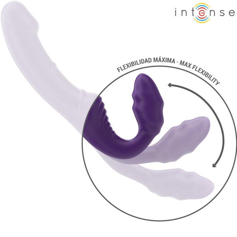 Arnes Strapless Vibrador doble Jill - Intense - Arneses con pene o dildo Strap-On (5)