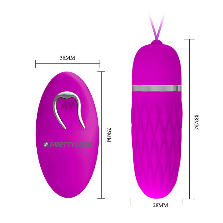 Huevo vibrador Dawn - PrettyLove - Vibradores (6)
