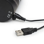 Conejito negro recargable curvado 5