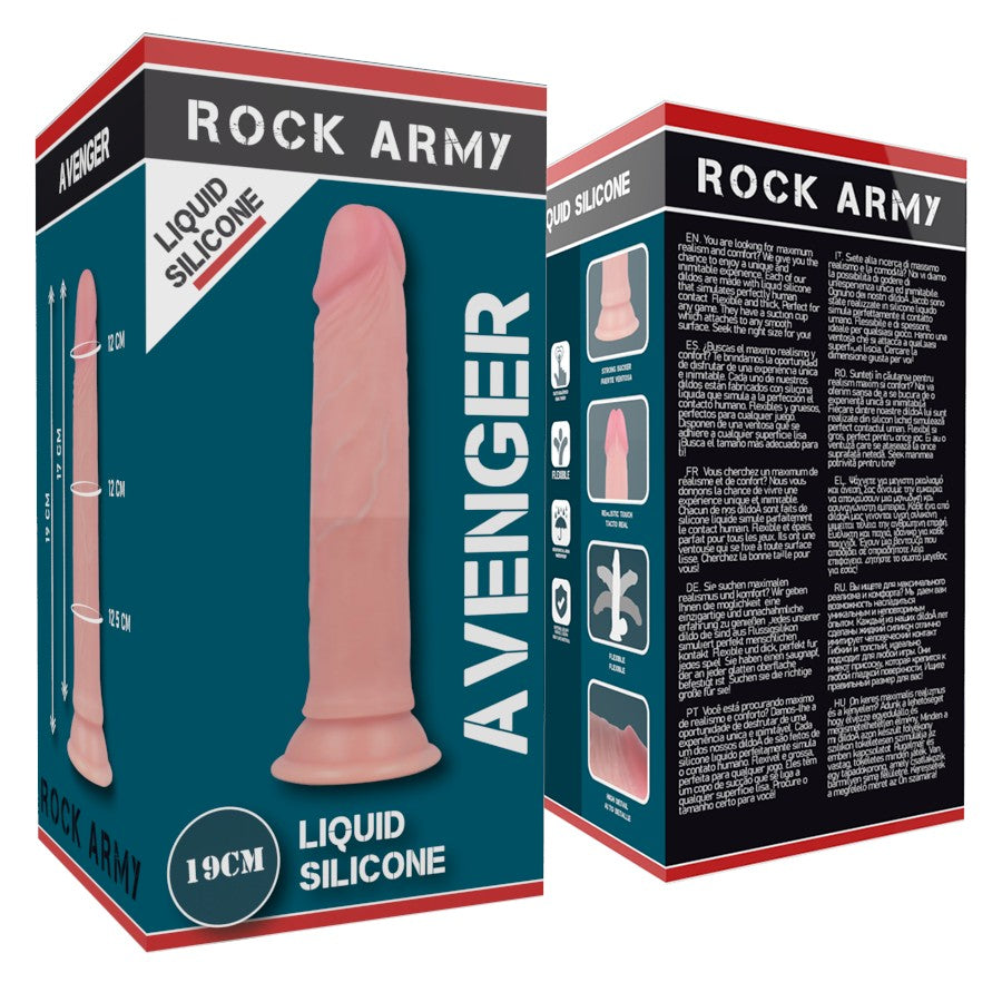 Dildo Avenger 19 cm - RockArmy - Dildos o Consoladores (2)