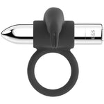 Silver Burton - Black Silver - Anillo vibrador para el pene (con y sin vibración) (5)