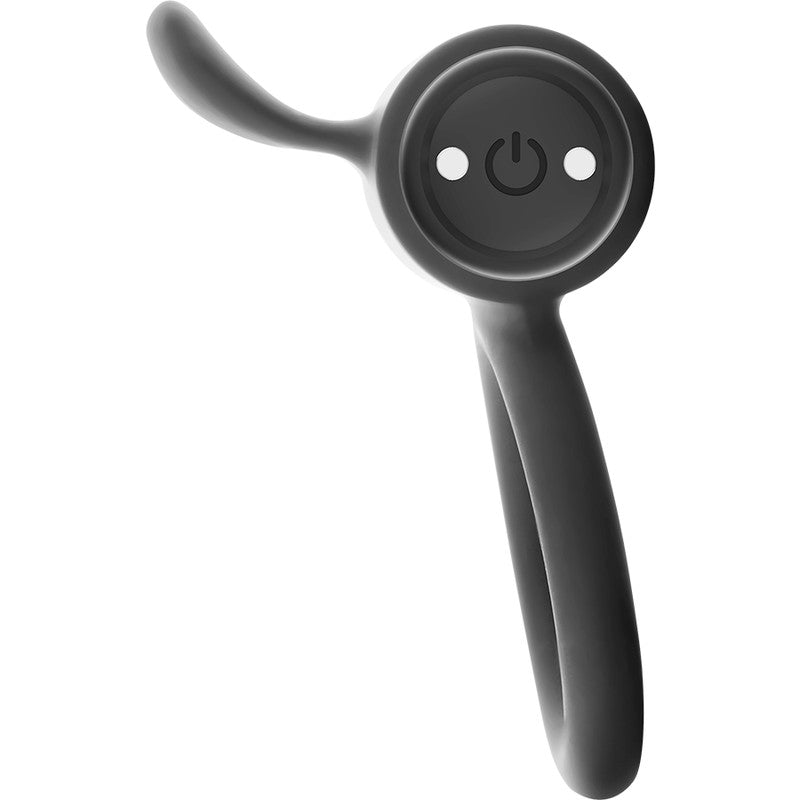 Black Cameron - Black Silver - Anillo vibrador para el pene (con y sin vibración) (4)