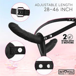 Jordan Arnés Dildo Doble con Vibración y Control Remoto - Intoyou - Arneses con pene o dildo Strap-On (6)