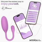 Logan Huevo Vibrador con APP Diseño Lila - Intoyou App Series - Vibradores (3)