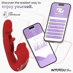 Mouty Vibrador con Mordisqueo y Flipping con App - Intoyou App Series - Vibradores (6)
