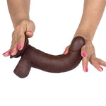 Slidy Marrón Dildo Retráctil y Orientable 20 cm - Liketrue - Dildos o Consoladores (5)