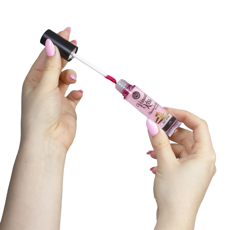 Gloss vibrante sabor palomitas dulces - Secret Play - Estimulantes sexuales (2)