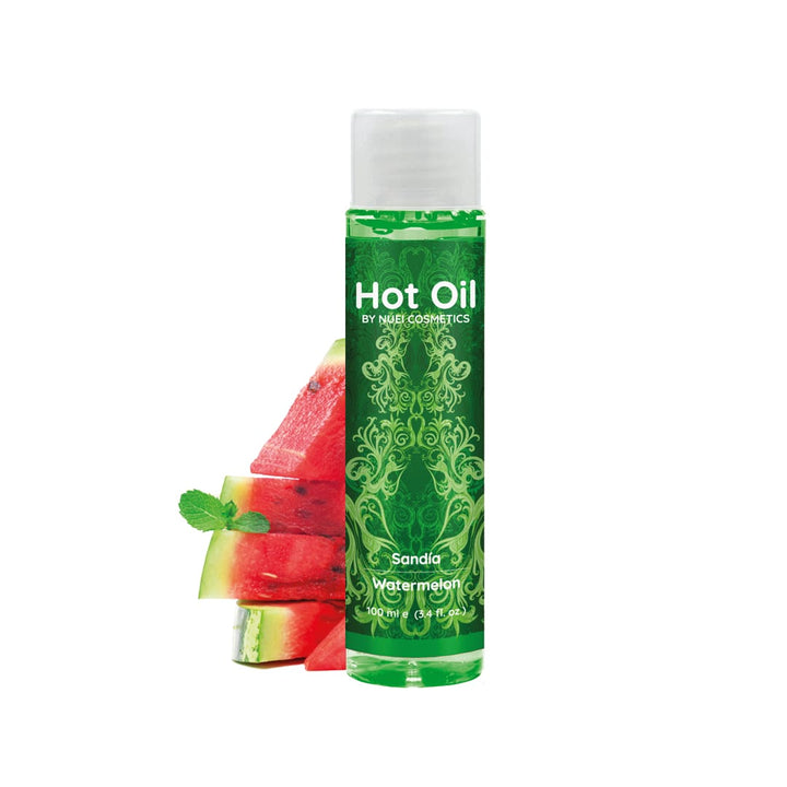 Aceite Efecto Calor Sandia - Nuei - Aceite para masajes eróticos
