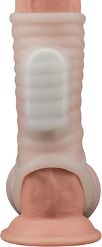 Funda pene y testículos con vibración - Lovetoy - Fundas para el pene (3)