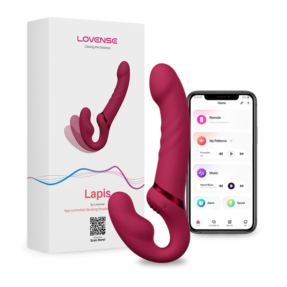 Lapis Arnés Doble - Lovense - Arneses con pene o dildo Strap-On