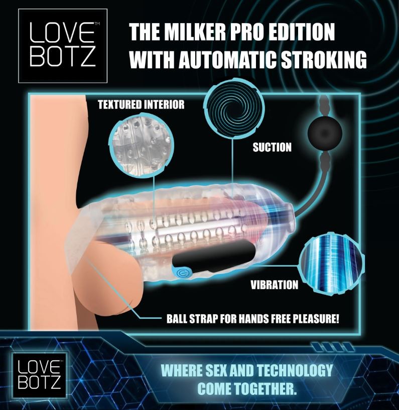 The Milker Pro Edition - XR Brands - Masturbadores masculinos (5)