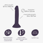 Curvy Dildo Realista Mini - CM - Plugs anales (3)