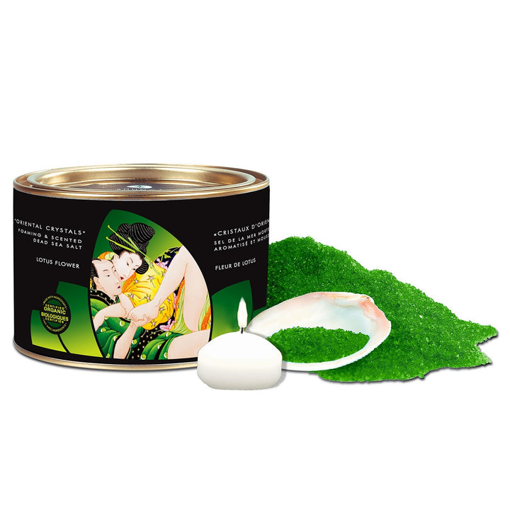 Sales de Baño Lotus Flower 600gr - Shunga - Sales y geles de baño