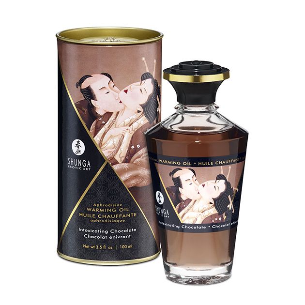 Aceite afrodisiaco Chocolate - Shunga - Aceite para masajes eróticos