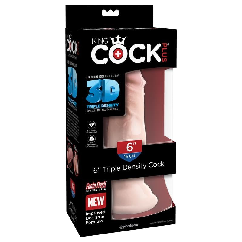 KC Triple Density - 15cm (6") - KingCock - Dildos o Consoladores (3)