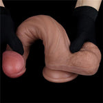 Dildo Realista Dual Layer 22.5 cm - Lovetoy - Dildos o Consoladores (5)