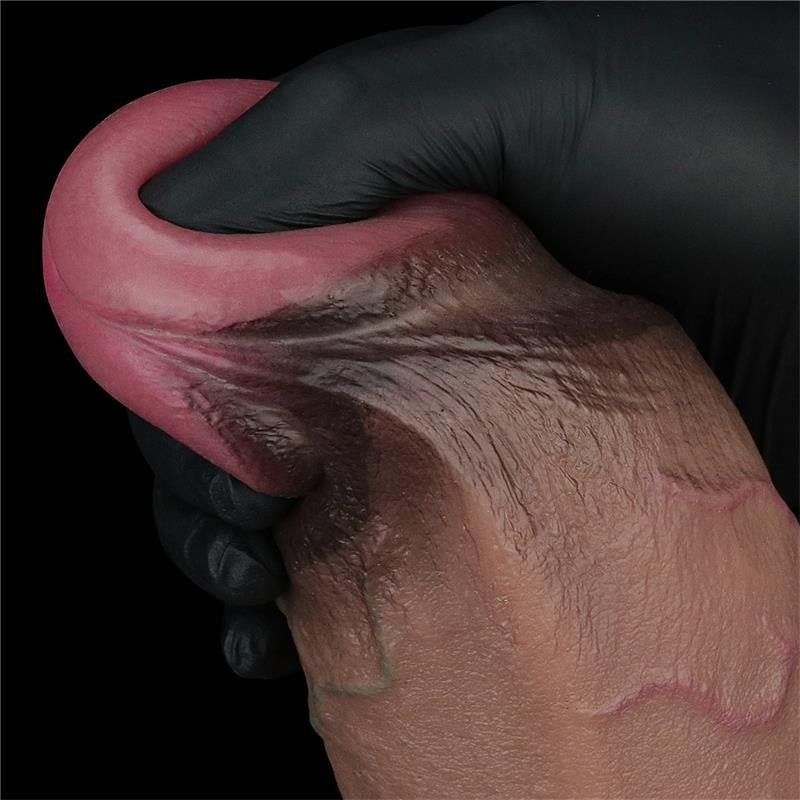 Dildo King XXL Moreno Dual Layer - Lovetoy - Dildos o Consoladores (7)