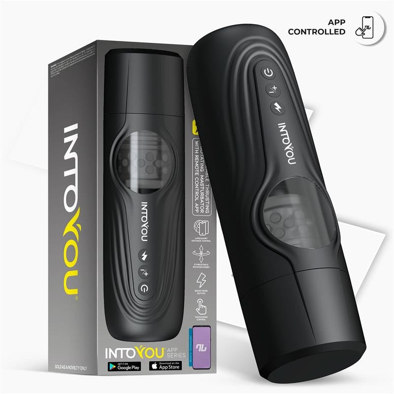 Masturbador Automático Egor con APP - Intoyou App Series - Masturbadores masculinos (5)