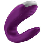 Vibrador Parejas Double Fun Morado - Satisfyer - Vibradores (6)