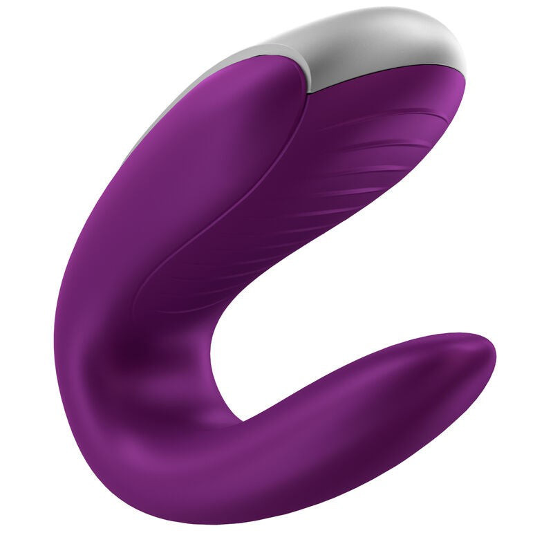 Vibrador Parejas Double Fun Morado - Satisfyer - Vibradores (6)