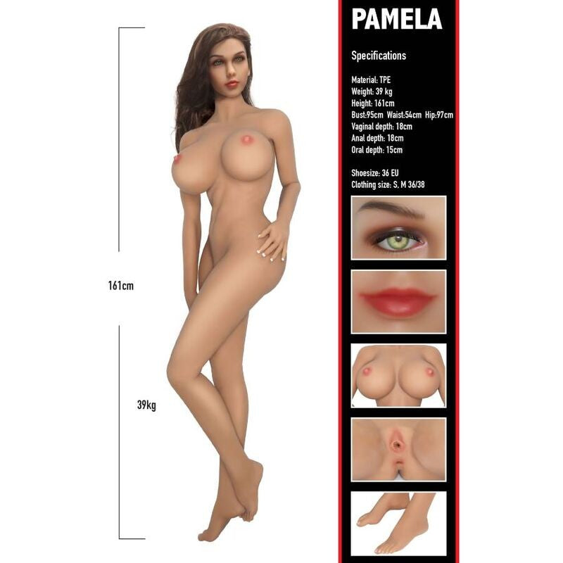 Muñeca Realista Pamela - Hidden Desire - Masturbadores masculinos (7)
