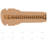 Masturbador Feel Stroker Marrón Claro 6