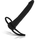 Arnés para doble penetración Cobi Onyx - Mythology - Arneses con pene o dildo Strap-On (5)