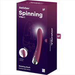 Vibrador Rotador Spinning Vibe 1 Rojo 6