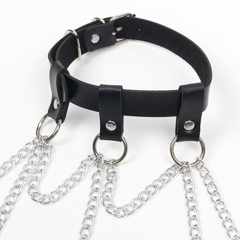 Arnés Cuerpo Entero con Cadenas Talla Única - Subblime - Lencería erotica (7)