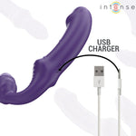 Arnes Strapless Vibrador doble Jill - Intense - Arneses con pene o dildo Strap-On (6)