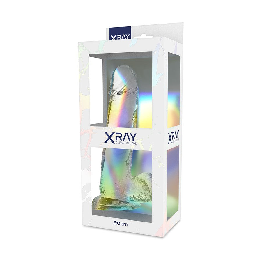 Dildo 006 Transparente 20 cm - XRay - Dildos o Consoladores (2)