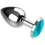 Plug anal L Cristal Azul 4 cm 6
