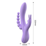 Vibrador Triple Lindsay - ENGILY ROSS - Vibradores (6)