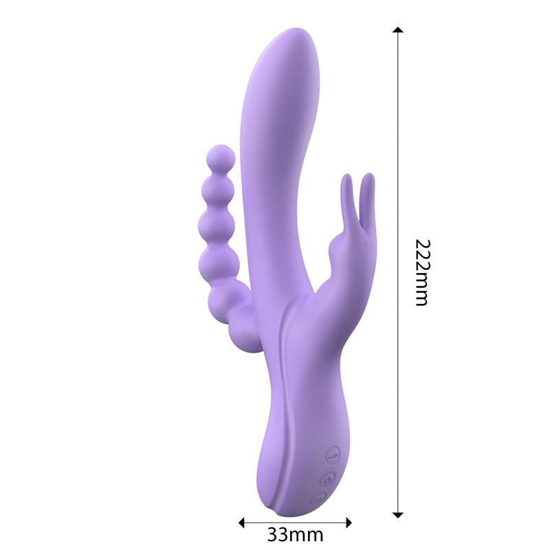 Vibrador Triple Lindsay - ENGILY ROSS - Vibradores (6)