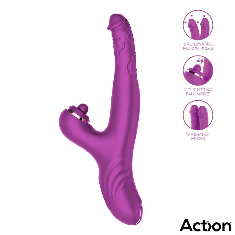 Nico Vibrador con Dos Dildos - Action - Vibradores (6)