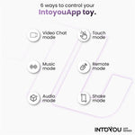 Rank Anillo Doble Vibrador con App - Intoyou App Series - Anillo vibrador para el pene (con y sin vibración) (6)