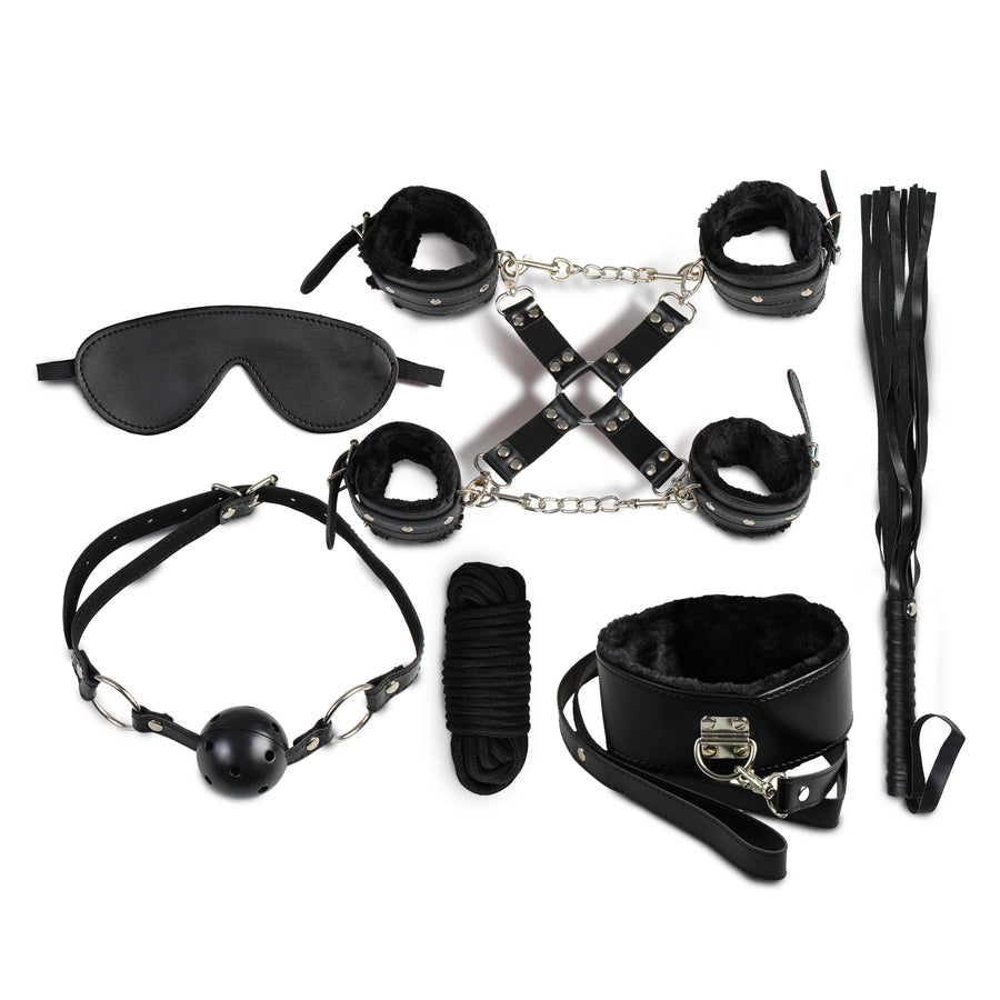 Secret Play Set 8 Piezas Negro - Secret Play - Kits para BDSM (2)
