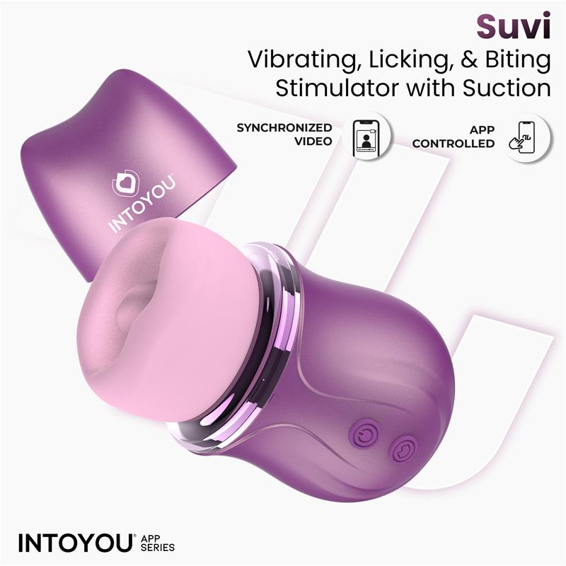 Suvi Estimulador de Clítoris 4 en 1 con App