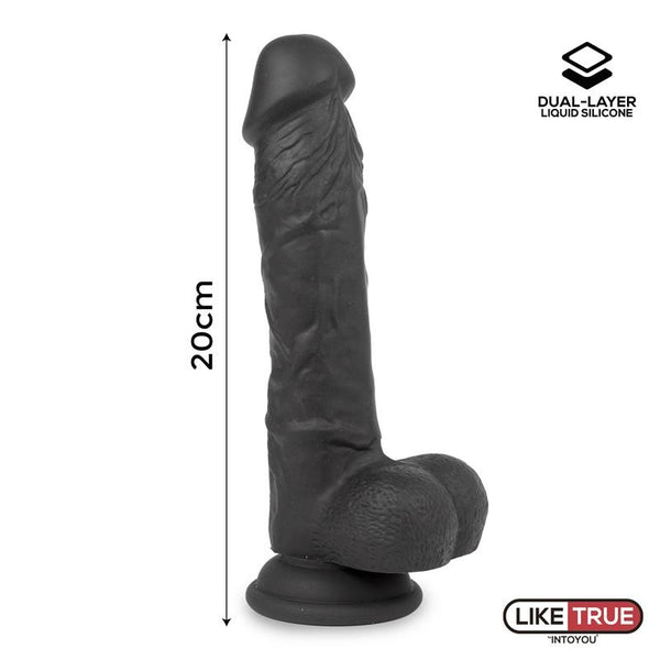Dildo Negro Realista de 20cm