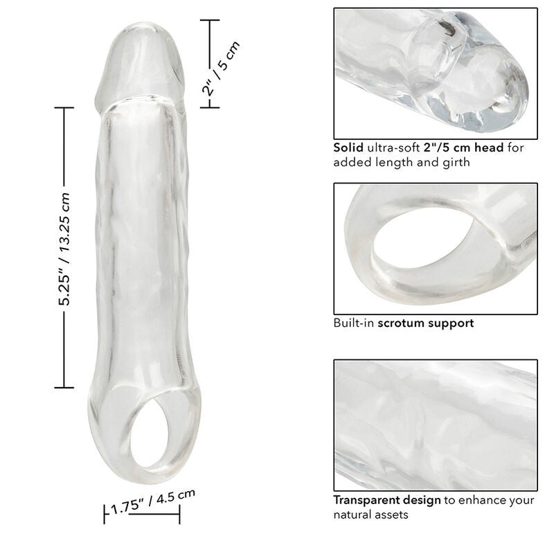 Extensión Pene Performance Maxx +5 cm Transparente 7