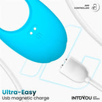 Anillo Vibrador Ringo con APP Azul - Intoyou App Series - Anillo vibrador para el pene (con y sin vibración) (8)