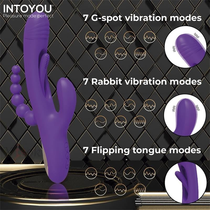 Vibrador Triple Triya 7