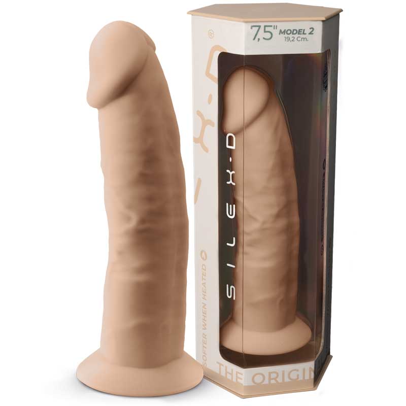 Dildo Dual Density Carne 19 cm - Silexd - Dildos o Consoladores